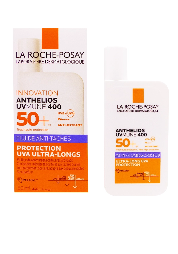 la roche posay anthelios fluide anti taches 50+