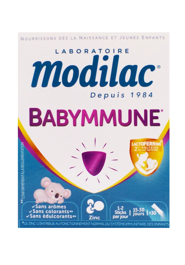 MODILAC BABYMMUNE 30 STICKS 2 modilac babymmune 30 sticks