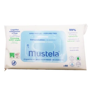 mustela 60 lingettes sans parfums
