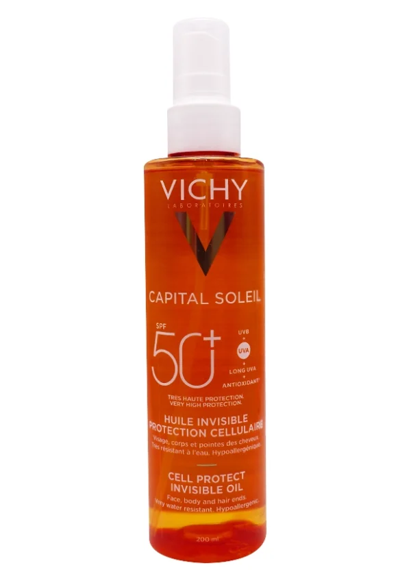 vichy capital soleil spf50+ huile 200 ml
