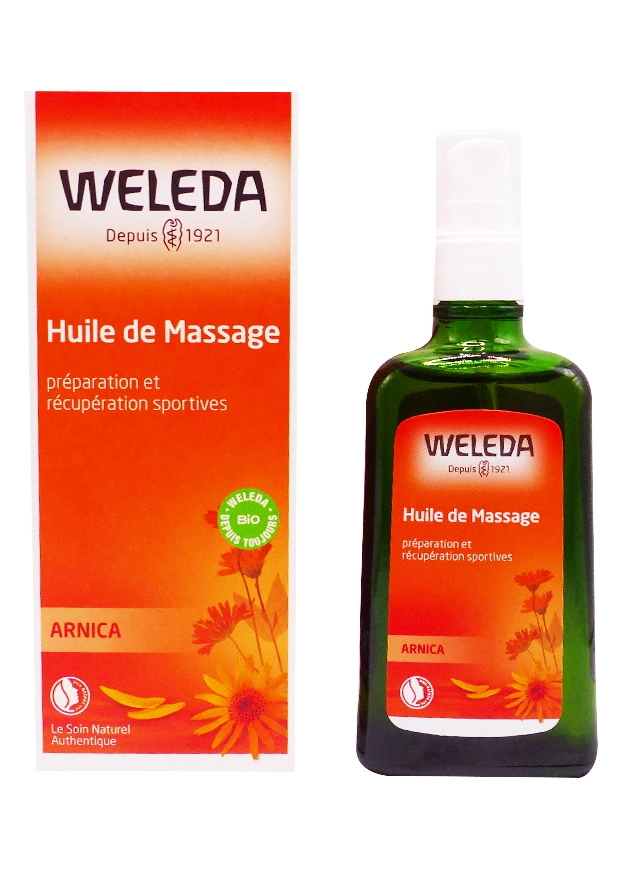 WELEDA HUILE MASSAGE ARNICA 100ML 12 weleda huile de massage arnica