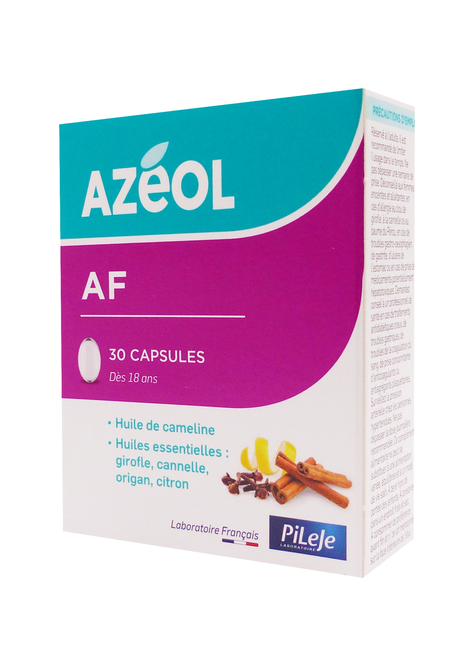 PILEJE AZEOL AF 30 CAPSULES 1 azeol af 30 capsules