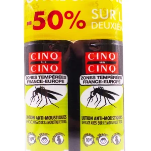 cinq sur cinq lotion moustiques lot
