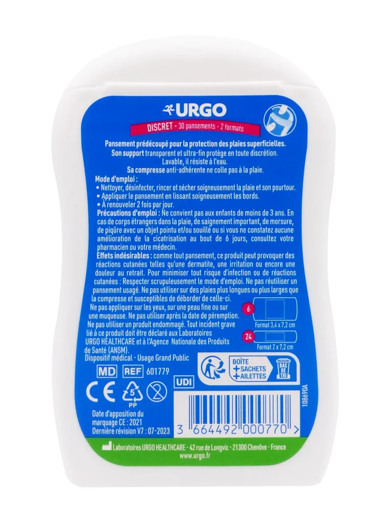 dos urgo discret