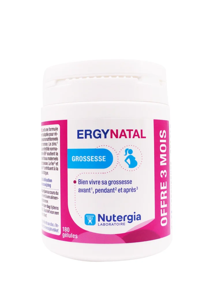 ergynatal grossesse 180 gelules nutergia