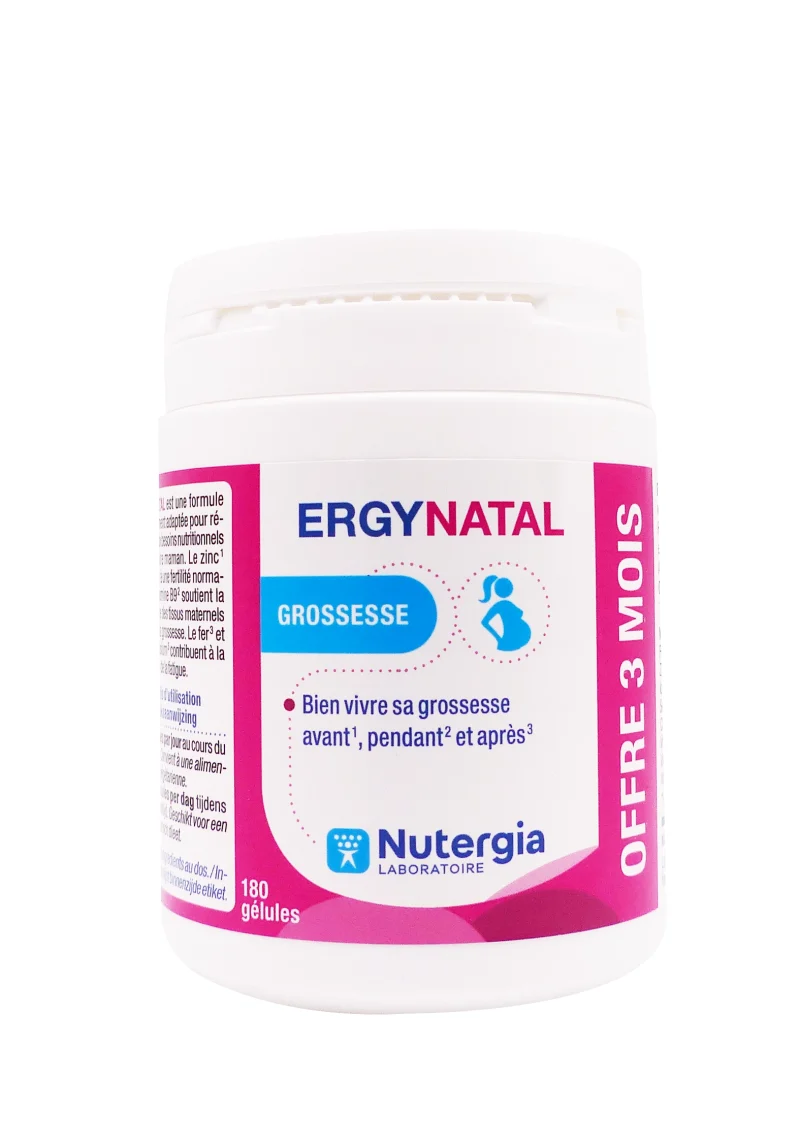 ergynatal grossesse 180 gélules nutergia