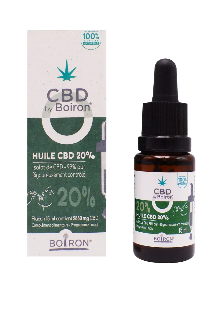 huile cbd boiron 20