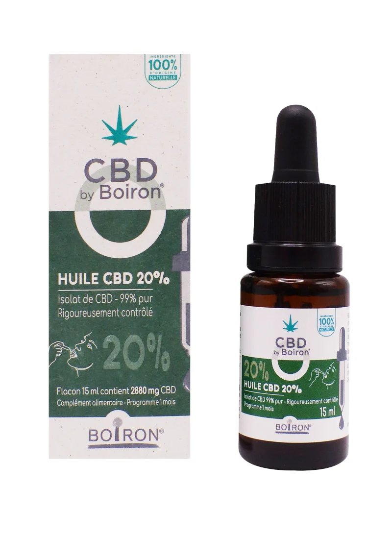 huile cbd boiron 20%