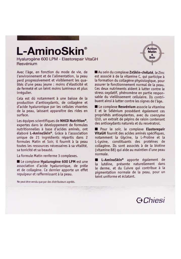 l aminoskin dos nhco