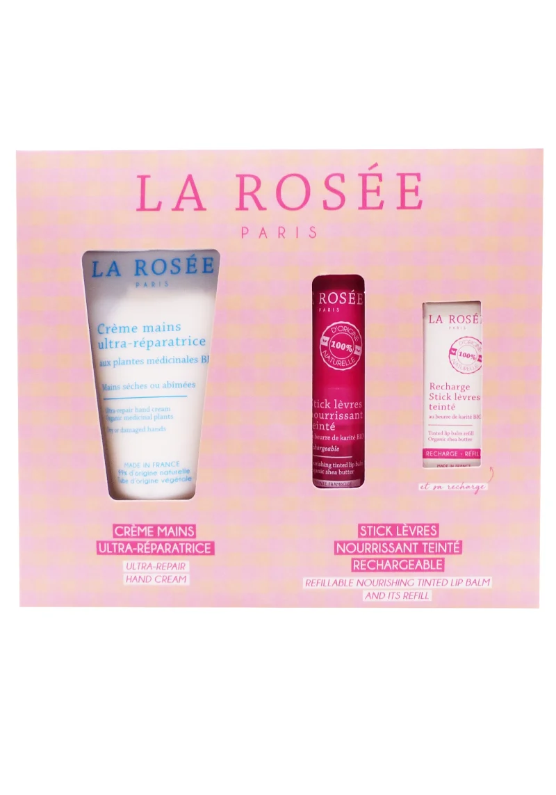 la rosée coffret rose