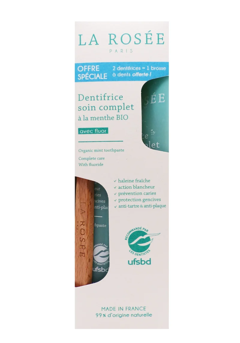 la rosée kit dentifrice
