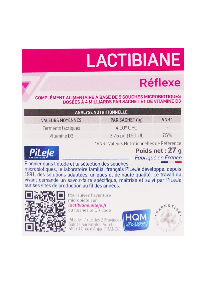 lactibiane reflexe dos