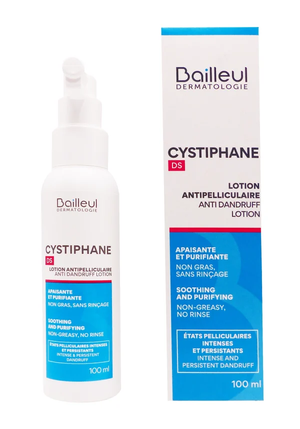 lotion antipeliculaire cystiphane ds 100 ml