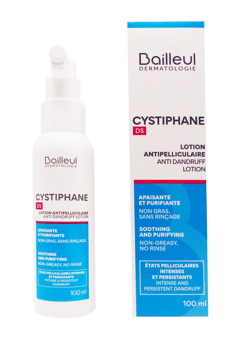lotion antipeliculaire cystiphane ds 100 ml