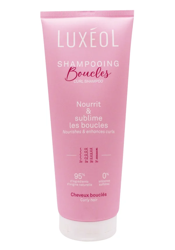 luxéol shampooing boucles