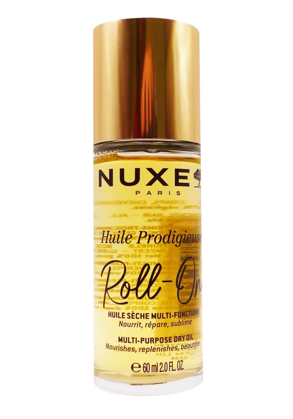 nuxe roll on huile prodigieuse 60 ml