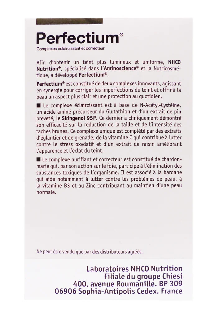 NHCO PERFECTIUM 56 GELULES 3 perfectium