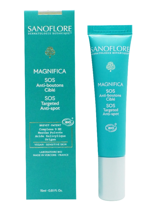 sanoflore magnifica sos boutons ciblés 15 ml