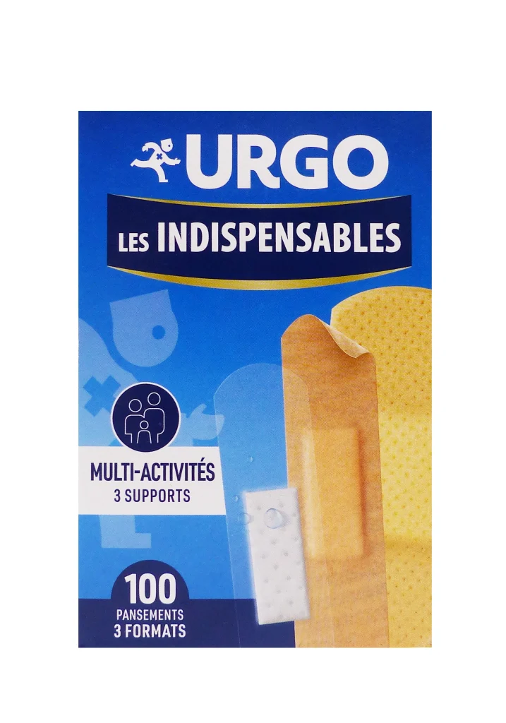 urgo les indispensables 100 pansements 3 formats