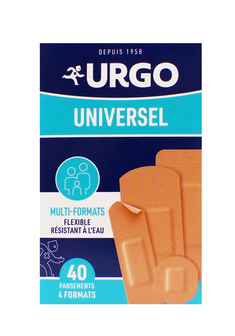 urgo universel 40 pansements 4 formats