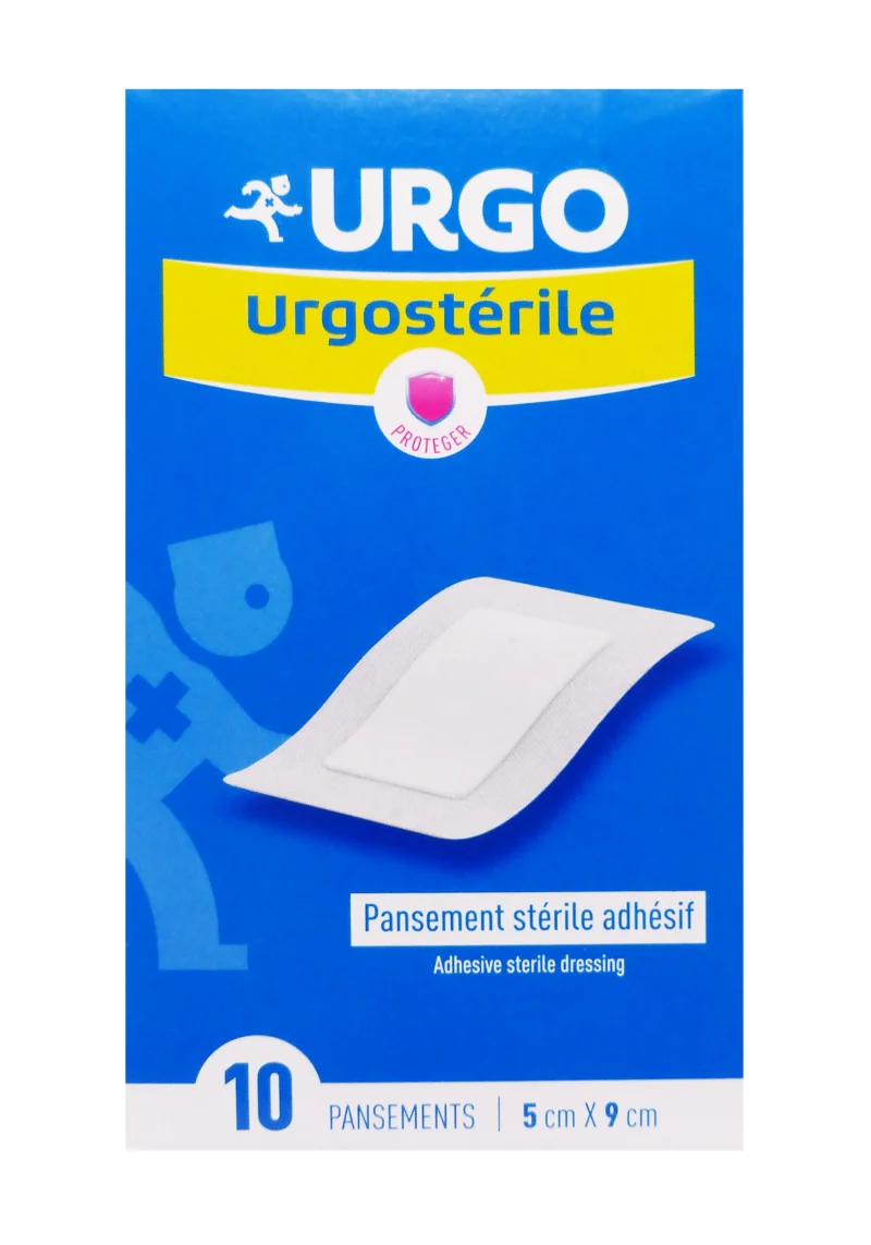 urgosterile 10 pansements 5x9 cm