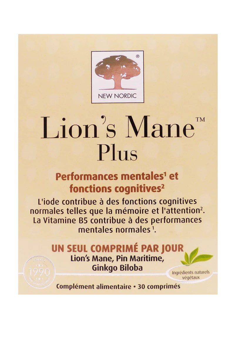 Lion's Mane Plus 30 comprimés