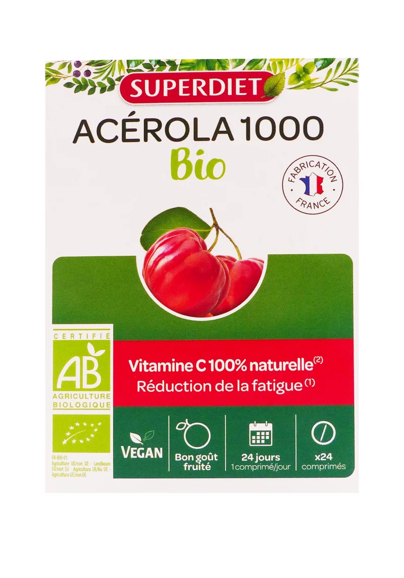 acerola superdiet 24 comprimés