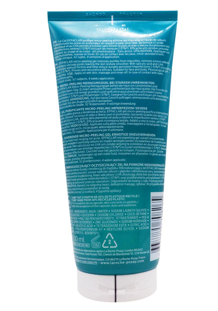 dos effaclar gel purifiant
