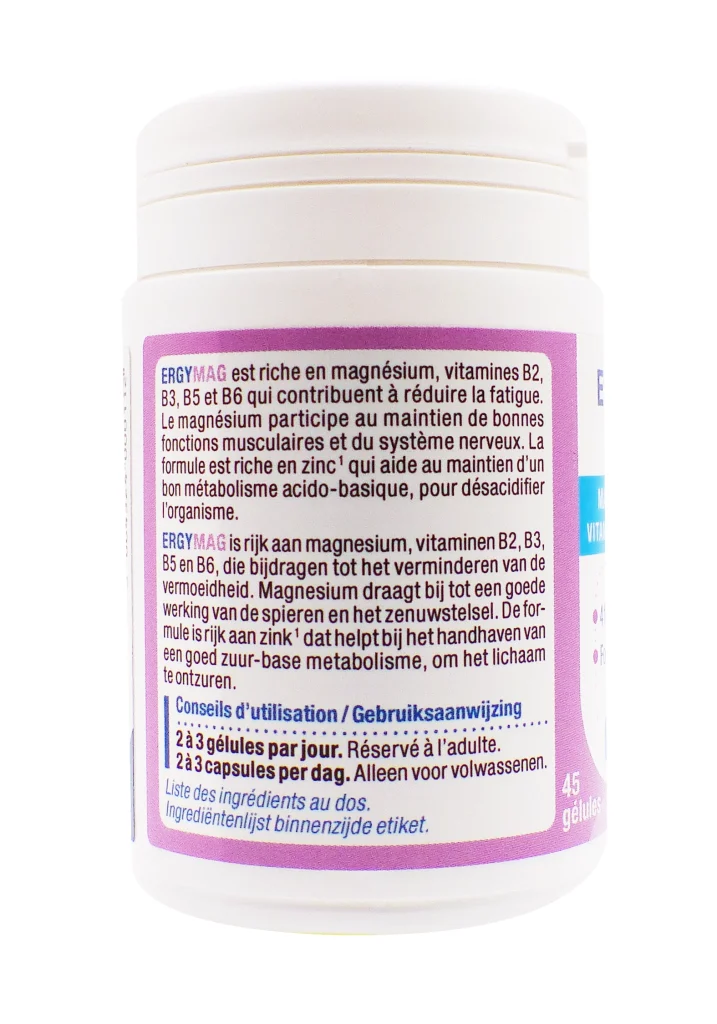 dos ergymag 45 gelules