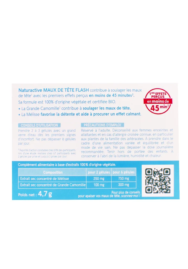 dos naturactive meaux de tete