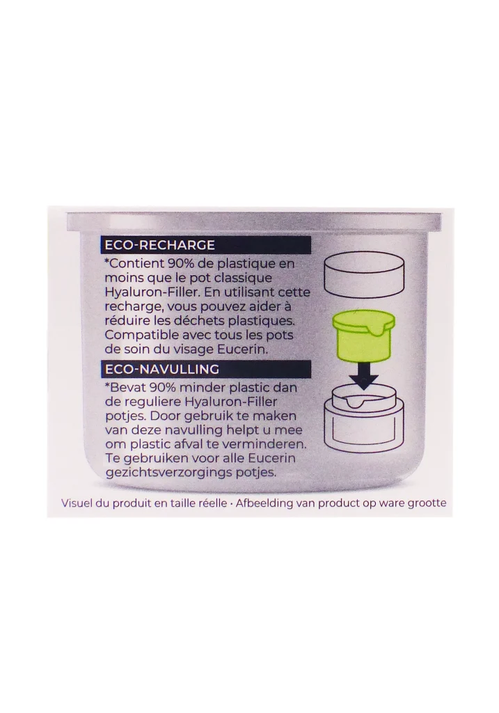 eco recharge eucerin hyaluron filler