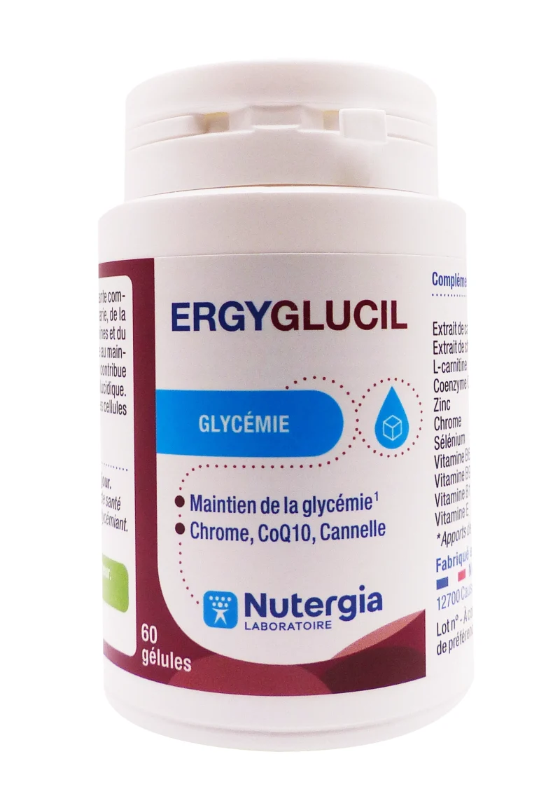 ergyglucil nutergia 60 gélules