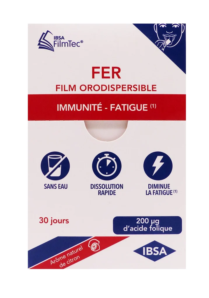 FER 14 MG 30 FILMS ORODISPERSIBLES 2 fer film orodispersible immunite
