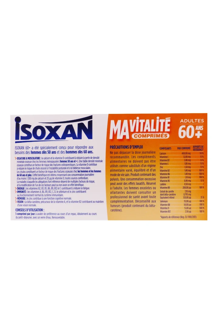 isoxan ma vitalite comprime