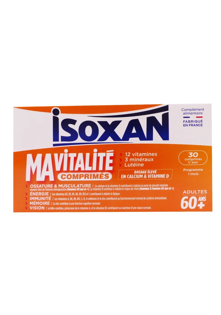 isoxan ma vitalite comprimes