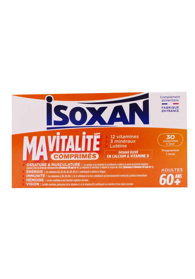 isoxan ma vitalité comprimés
