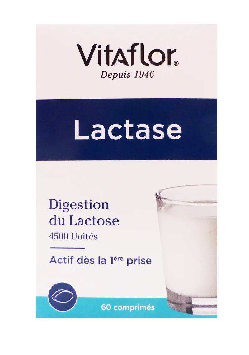 lactase 60 comprimés vitaflor