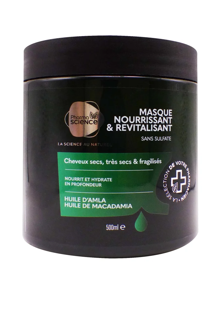 masque nourrissant et revitalisant cheveux secs