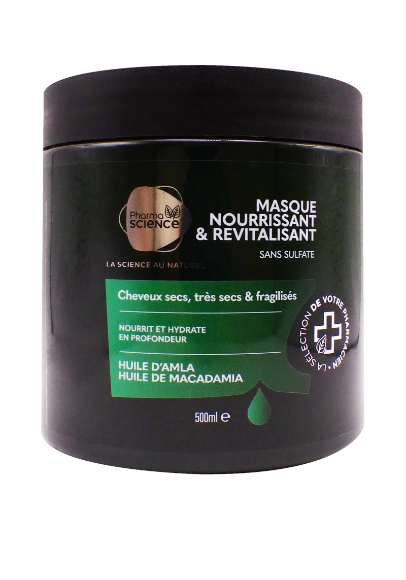 masque nourrissant et revitalisant cheveux secs