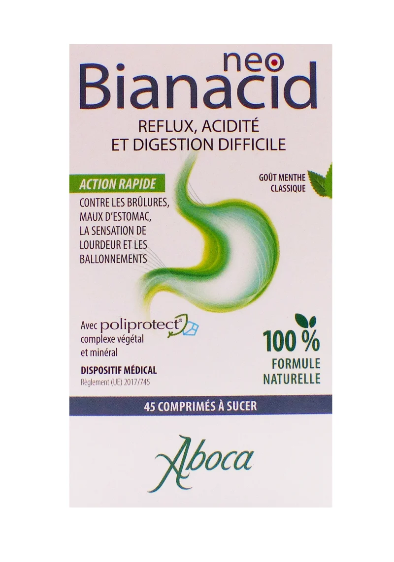 neo bianacid 45 comprimés aboca