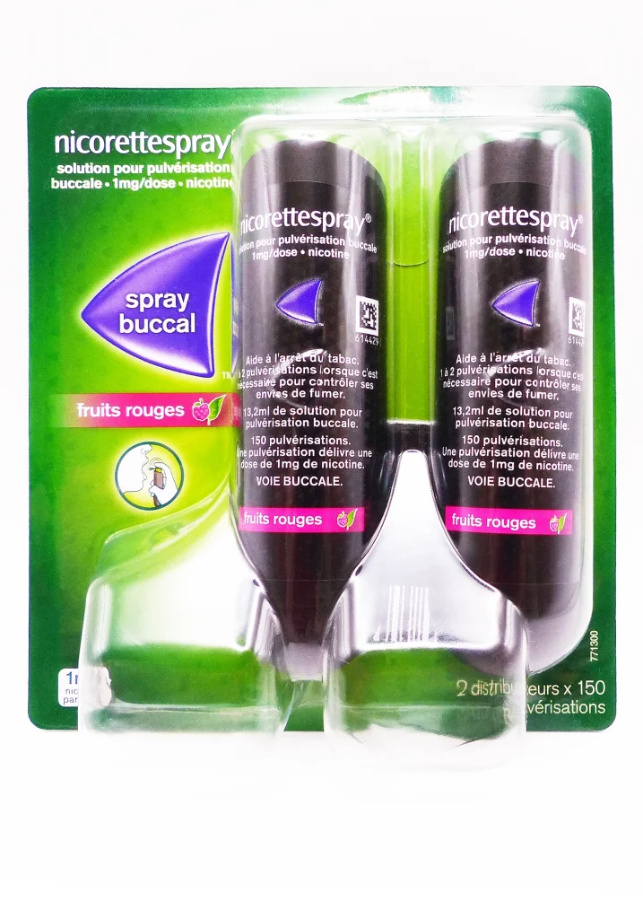 nicorettespray frt rouges