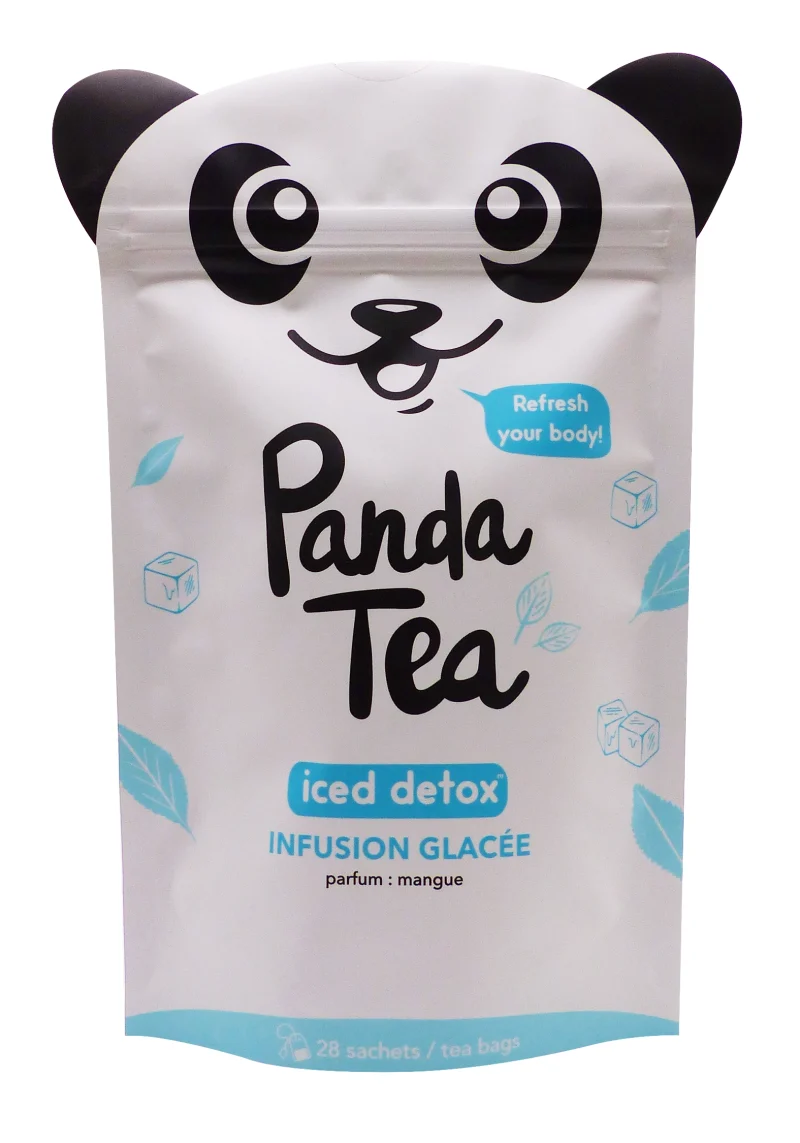 PANDA TEA INFUSION GLACEE MANGUE 28 SACHETS 2 panda tea infusion glacée mangue 28 sachets