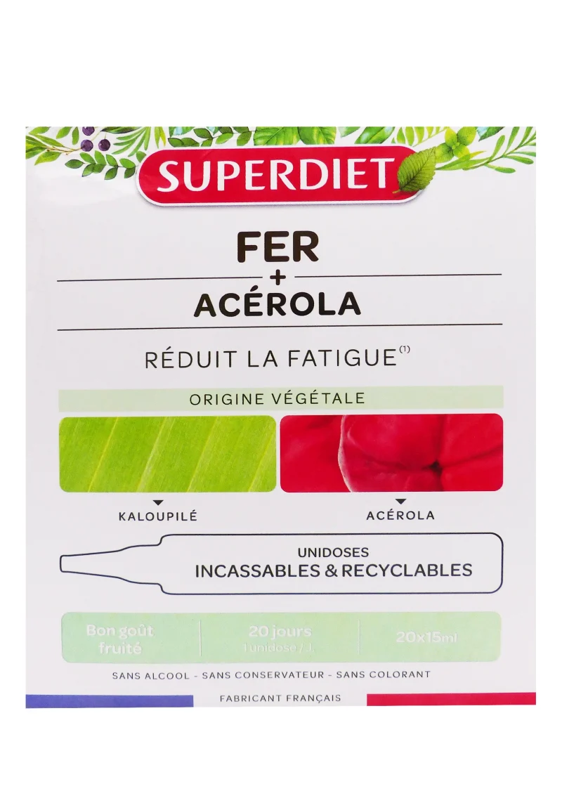 superdiet fer + acerola