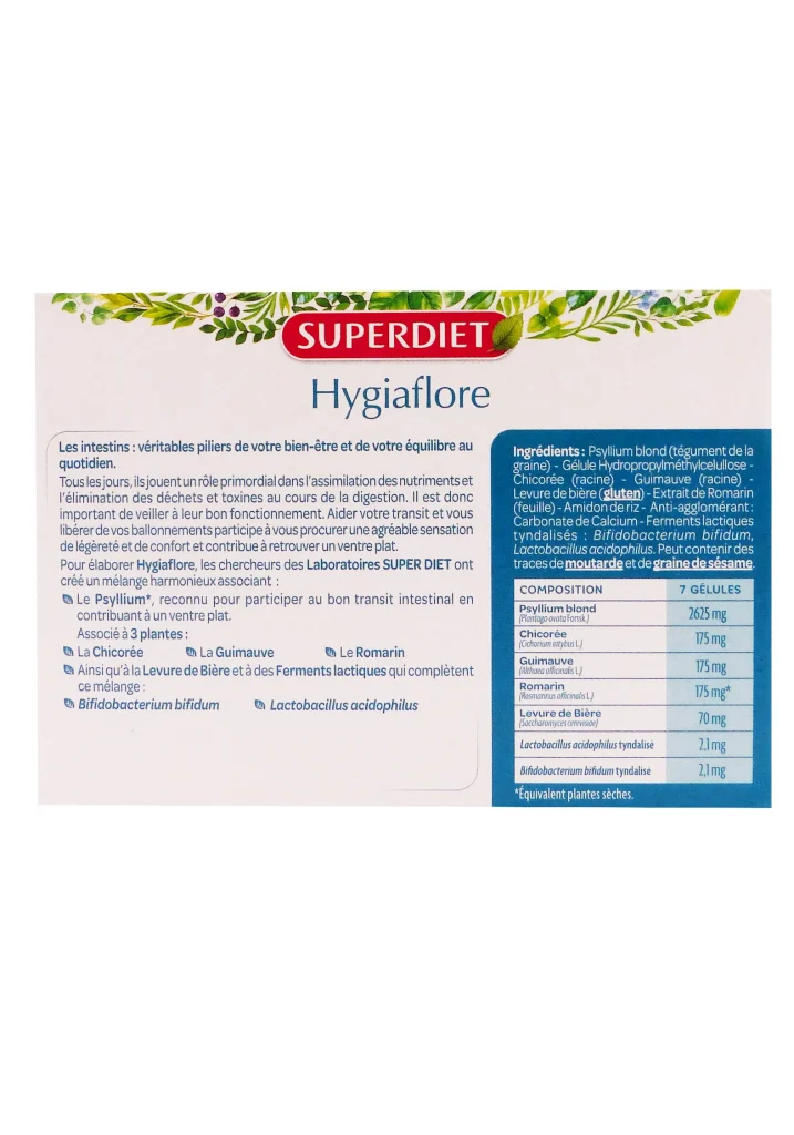 superdiet hygiaflore dos