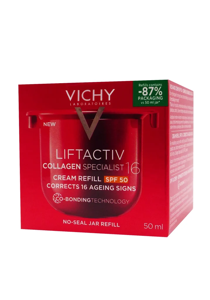 VICHY COLLAGEN SPECIALIST 16 CREME SPF50 RECHARGE 50ML 2 vichy liftactiv collagen recharge 50 ml spf 50