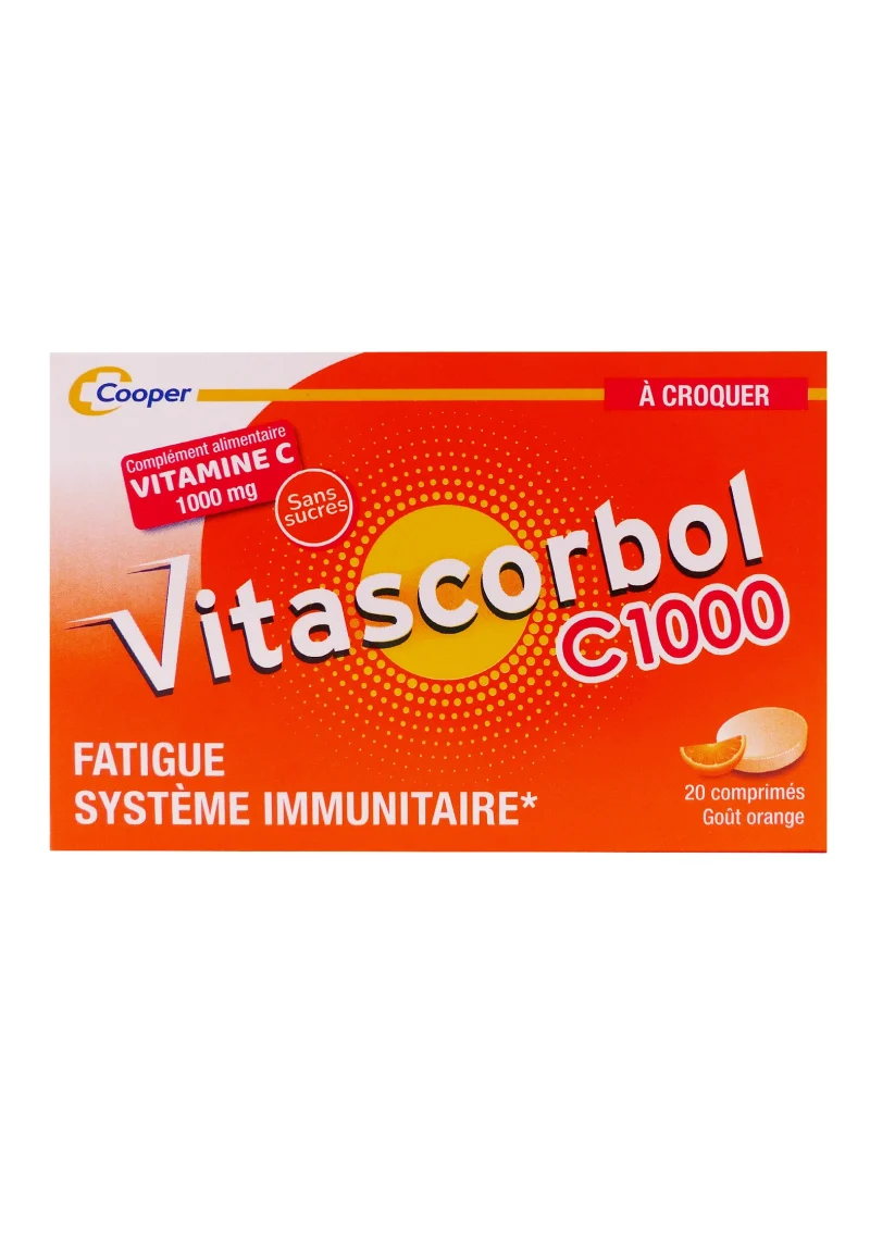 vitascorbol c1000 20 comprimés