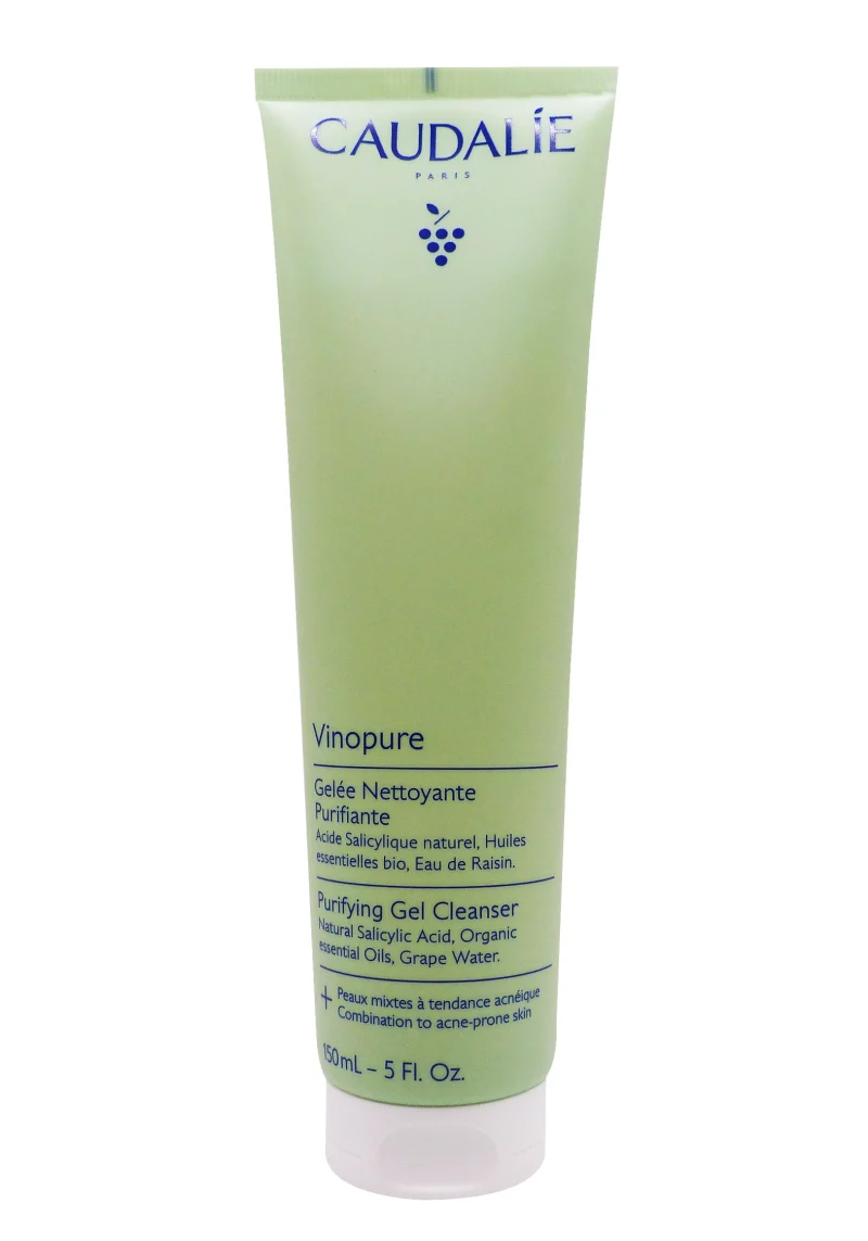 caudalie vinopure gelée nettoyante purifiante 150 ml