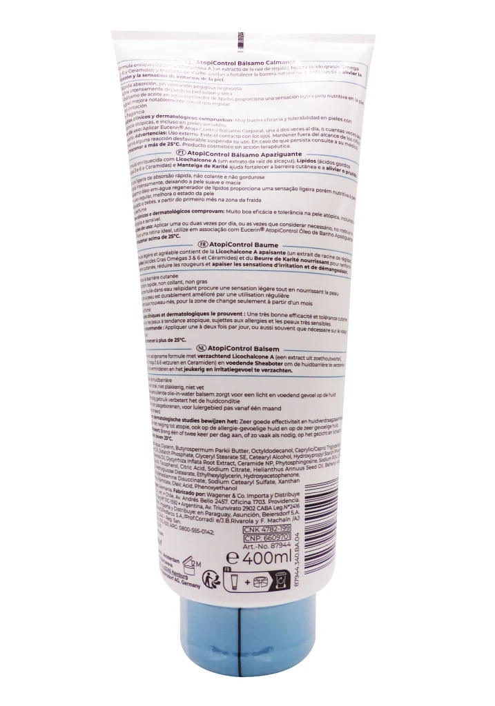dos atopicontrol baume eucerin