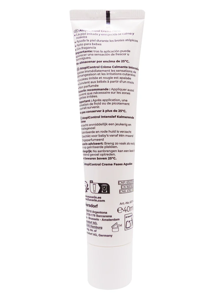 dos creme eucerin