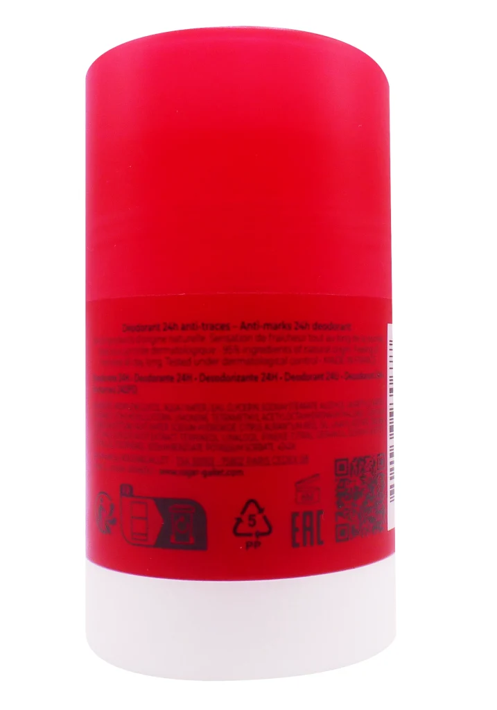 dos deodorant gingembre rouge